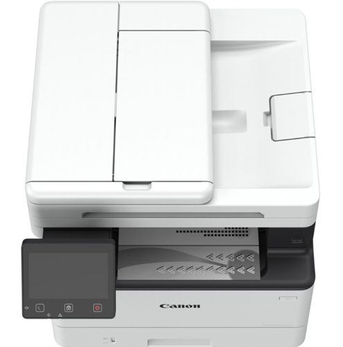 CO68187 | The Canon i-SENSYS MF463dw A4 mono multi-function laser printer, able to print, copy and scan documents. With a 1GB memory. Designed for use in small offices and at home. Protects your documents, devices and network from viruses and data theft with 360-degree security. Features include TLS1.3, Verify System at Startup and Secure PIN print. With a print speed and copy speed of up to 40 ppm (A4), with duplex printing providing a print speed of up to 33.6 ipm (A4). Includes Automatic document feeder functionality. Print resolution of up to 1200 x 1200 dpi. Copy resolution of up to 600 x 600 dpi, copy 1-sided to 2-sided (automatic). Also offers colour scanning, with an optical scan resolution of up to 600 x 600 dpi. Scan to email: TIFF/JPEG/PDF/Compact PDF, Searchable PDF. Comes with a standard paper input 250-sheet cassette and 100 sheet multi-purpose tray and 50 sheet ADF. All operated via a 12.7cm LCD colour touch screen control panel. Connect with USB 2.0 Hi-Speed, 10BASE-T/100BASE-TX/1000Base-T, Wireless 802.11b/g/n, Wireless Direct Connection. Advanced printing features: Encrypted Secure Print, Secure print, print from USB memory key (JPEG/TIFF/PDF), Print from Cloud (Dropbox, GoogleDrive, OneDrive (PDF/JPEG), Microsoft Universal Print; iOS: AirPrint, Canon PRINT Business app; Android: Mopria certified, Canon PRINT Business app and Canon Print Service Plug-in. Supplied with cartridge 070, 3,000 pages cartridge (Black).