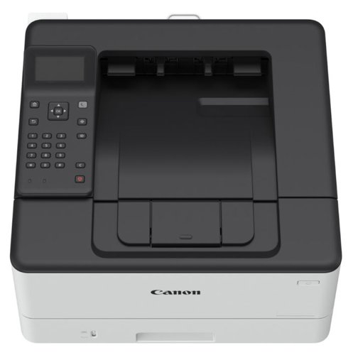 CO81924 | The Canon i-SENSYS LBP243dw A4 mono single-function printer is a reliable, speedy and secure printer, designed for use in small offices and at home. With a 1GB memory. Features include TLS1.3, Verify System at Startup and Secure PIN print. With a print speed of up to 36 ppm (A4) up to 58.8 ppm (A5-Landscape). With duplex printing providing a print speed of up to 30.2 ipm (A4). Print resolution of up to 1200 x 1200 dpi. Comes with a standard paper input 250-sheet cassette and 100 sheet multi-purpose tray. All operated via a 5 line LCD control panel, 3 LED (Job, Error, Energy saver) buttons, 10 numeric keypad. Connect with USB 2.0 Hi-Speed, Wi-Fi, pair easily with Wi-Fi direct, and print from your mobile. Advanced printing features: Microsoft Universal Print support; iOS: AirPrint, Canon PRINT Business app; Android: Mopria certified, Canon PRINT Business app and Canon Print Service Plug-in. Supplied with 1,500 page starter cartridge (Black).