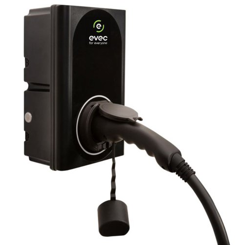 Evec Electric Vehicle Domestic Charging Port Type 1/Type 2 Single Phase Untethered 7.4kW VEC01