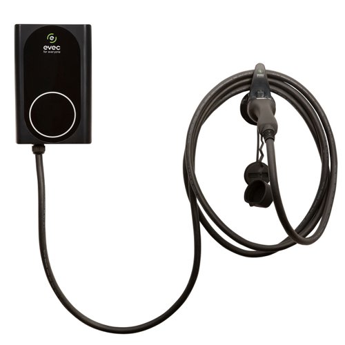 Evec Electric Vehicle Charging Port with Tethered Type 2 Cable Single Phase 7.4kW VEC03 | BRI77238 | Evec Ltd