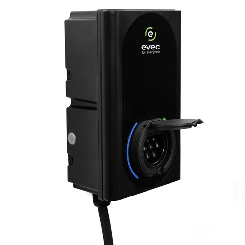 Evec Electric Vehicle Dual Charger Pedestal Type 2 7.4kW EDC01