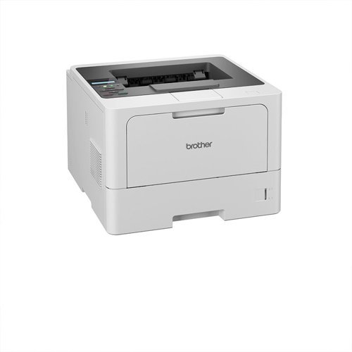 Designed for businesses, the HL-L5210DN mono laser printer delivers professional performance with fast, high-quality mono printing your business can rely. Provides up to 1200 x 1200dpi resolution. Compatible with a range of Brother solutions and services, together with the added option of adding a range of paper trays, you can tailor this printer to meet the specific needs of your business. Print up to 48 pages per minute. 2-sided print, up to 24 sides per minute. Gigabit Ethernet wired network. 256MB internal memory. Controlled via a 1 line LCD with keys. Supplied with a standard 250 sheet tray (A4). Supplied with toner.