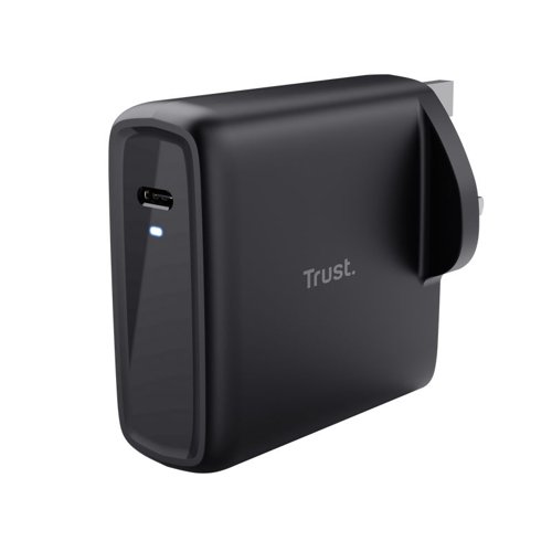 Trust Maxo USB-C Charger 100W UK Black 25209 TRS25209 Buy online at Office 5Star or contact us Tel 01594 810081 for assistance