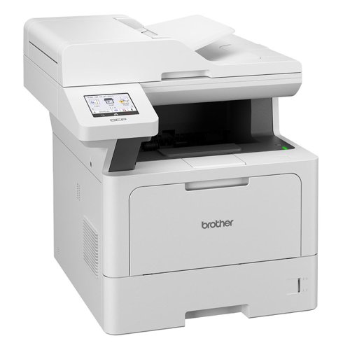 8BRDCPL5510DWQK1 | Built for business, this 3-in-1 device is designed to deliver professional performance with high-speed, high-quality printing and scanning you can depend on. The DCP-L5510DW also gives you the added flexibility of tailoring the paper input to suit the print needs of your business.