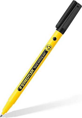 STAEDTLER 307 Handwriting Pens Black (Pack 10) - 400-30709