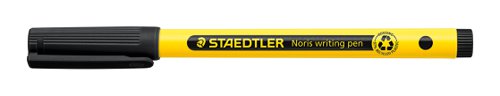 Staedtler Noris Handwriting Pen 0.6mm Line Black (Pack 10) - 307-9