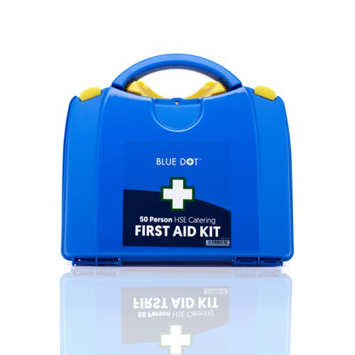 Blue Dot HSE PGB Catering 1-50 Person First-Aid Kit - 90815