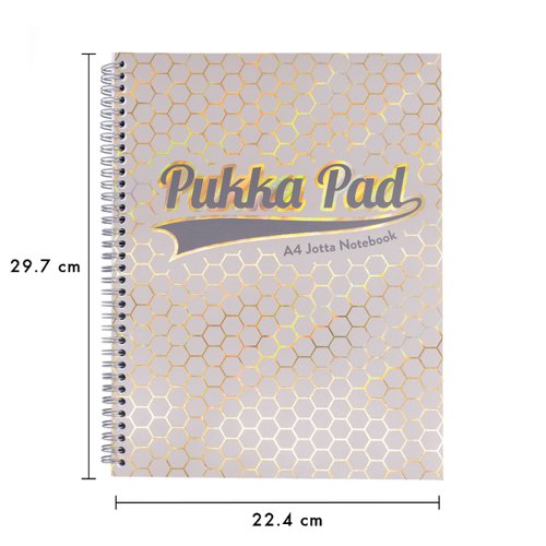 Pukka pads Haze Assorted A4+ Jotta (Pack 3) (200 pages) Notebooks PD1201