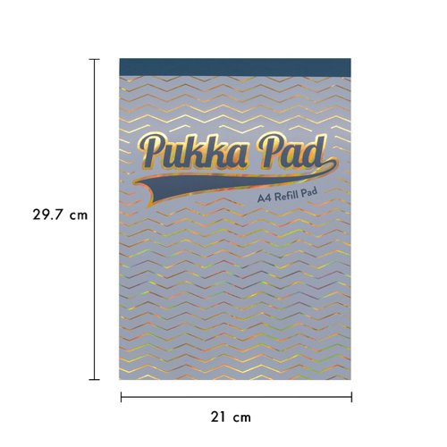 Pukka Pads Haze Assorted A4 Refill (160 pages) (Pack 6)