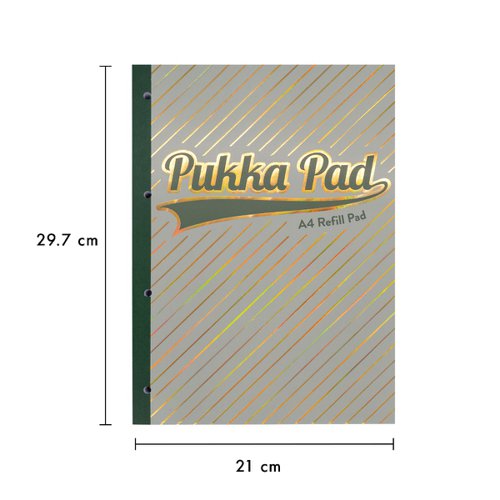 Pukka Pads Haze Assorted A4 Refill (300 pages) (Pack 3)