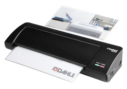 Dahle 70203 A3 Laminator with 2 Heated silicone Rollers 34111J
