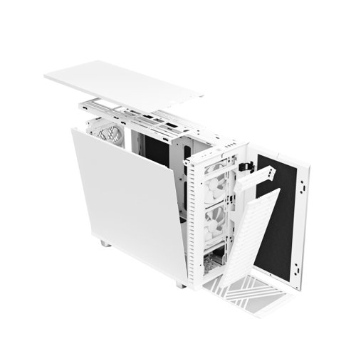 Fractal Design Define 7 Solid White ATX Mid Tower PC Case Desktop Computers 8FR10279283