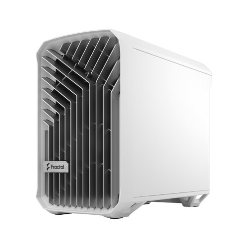 Fractal Design Torrent Nanon White Tempered Glass Clear Tint Mid Tower PC Case
