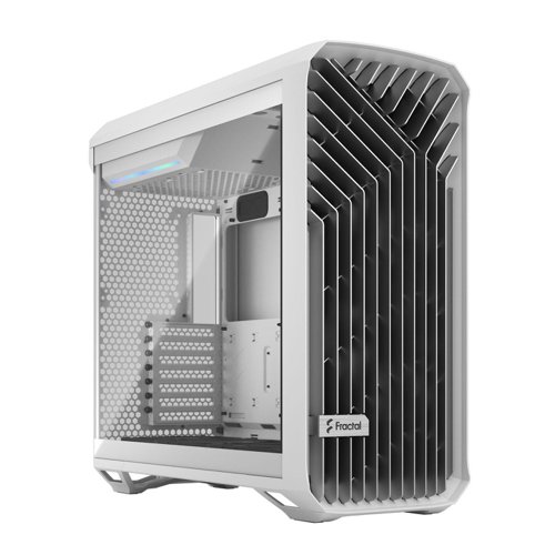 Fractal Design Torrent White TG RGB Clear Tint Mid Tower PC Case Fractal Design