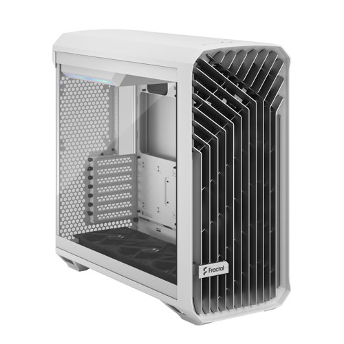 Fractal Design Torrent White TG RGB Clear Tint Mid Tower PC Case Desktop Computers 8FR10377550