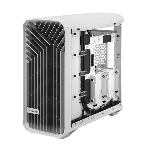 Fractal Design Torrent White TG RGB Clear Tint Mid Tower PC Case Desktop Computers 8FR10377550