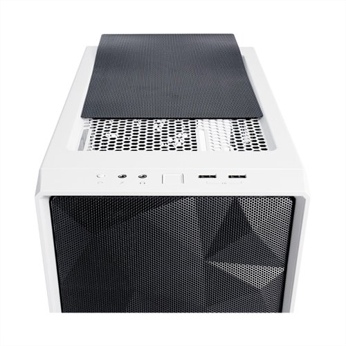Fractal Design Meshify C White Tempered Glass ATX Mid Tower PC Case