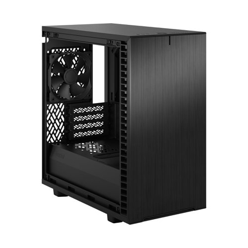 Fractal Design Define 7 Mini MicroATX Black Solid PC Case Desktop Computers 8FR10347932