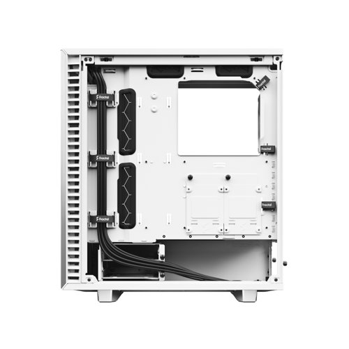 Fractal Design Define 7 Compact Tempered Glass White ATX Mid Tower PC Case Desktop Computers 8FR10309140