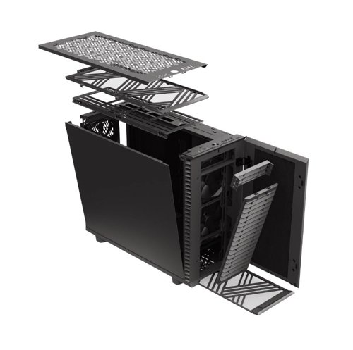 Fractal Design Define 7 Grey Solid ATX Tower PC Case Fractal Design