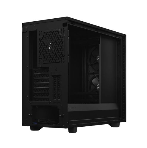 Fractal Design Define 7 Black Windowed Tempered Glass Mid Tower ATX PC Case Desktop Computers 8FR10279276