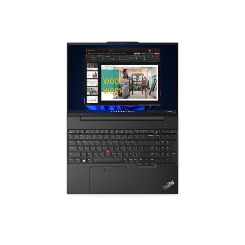 Lenovo ThinkPad E16 Generation 1 16 Inch AMD Ryzen 5 7530U 8GB RAM 256GB SSD AMD Radeon Graphics Windows 11 Pro Notebook 8LEN21JT0009
