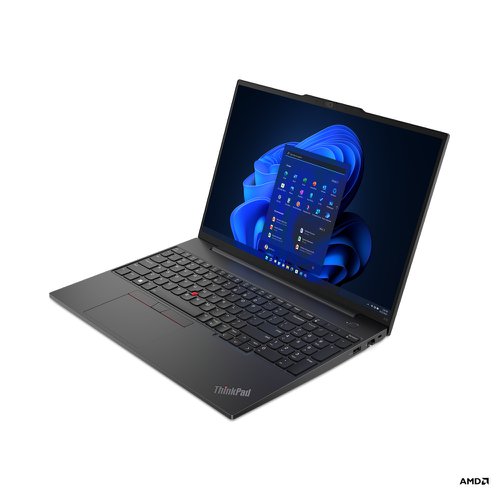 Lenovo ThinkPad E16 Generation 1 16 Inch AMD Ryzen 7 7730U 16GB RAM 512GB SSD AMD Radeon Graphics Windows 11 Pro Notebook