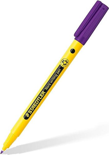 Staedtler Noris Handwriting Pen 0.6mm Line Purple (Pack 10) - 307-6 - 400-30707