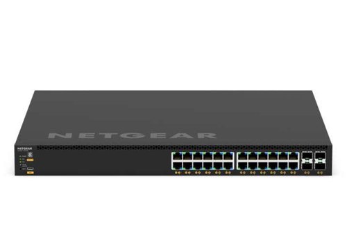 NETGEAR GSM4328 Fully Managed L3 Gigabit Ethernet Power over Ethernet 1U Network Switch
