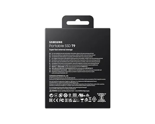 Samsung T9 4TB USB-C Portable External Solid State Drive Hard Disks 8SA10401367
