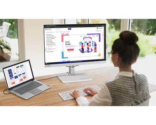 Lenovo L24m-40 24.5 Inch 1920 x 1080 Pixels Full HD AMD FreeSync VA Panel HDMI VGA LED Monitor  8LEN67A9UAC3