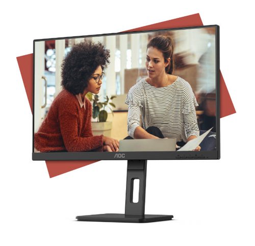 AOC E3 23.8 Inch 1920 x 1080 Pixels Full HD IPS Panel HDMI VGA DisplayPort Height Adjustable Monitor 8AO24E3QAF Buy online at Office 5Star or contact us Tel 01594 810081 for assistance