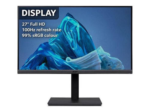 Acer Vero B277E 27 Inch 1920 x 1080 Pixels Full HD ZeroFrame IPS Panel AMD FreeSync HDMI VGA DisplayPort Monitor Acer