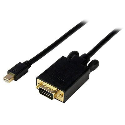 StarTech.com 10 ft Mini DisplayPort to VGA Adapter Converter Cable