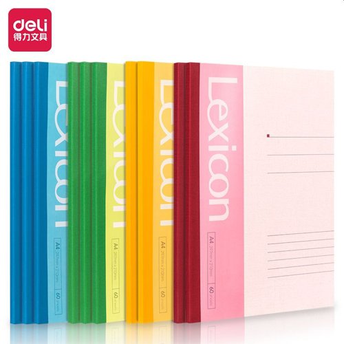 Lexicon A4 Soft Cover Notebook 60p Pk10