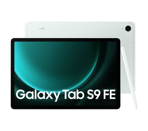 Samsung Galaxy Tab S9 FE Plus 12.4 Inch Samsung Exynos 12GB 256GB Android 13 Light Green Tablet 8SA10399745 Buy online at Office 5Star or contact us Tel 01594 810081 for assistance