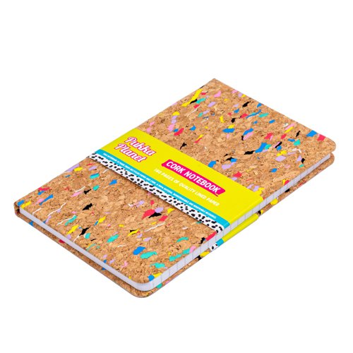 Pukka Planet Cork Softcover Notebook 215 x 135mm 160 Page 8mm Lined 80gsm Recycled FSC Paper - 9855-SPP 26893PK Buy online at Office 5Star or contact us Tel 01594 810081 for assistance