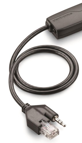 8PO85Q55AA | Electronic hook switch (EHS) for Cisco telephone system with Savi 700/400/MDA200. Answer and end calls remotely via the headset
