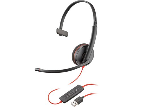 HP Poly Blackwire 3210 Office USB-A Wired Headset 8PO80S01A6 Buy online at Office 5Star or contact us Tel 01594 810081 for assistance