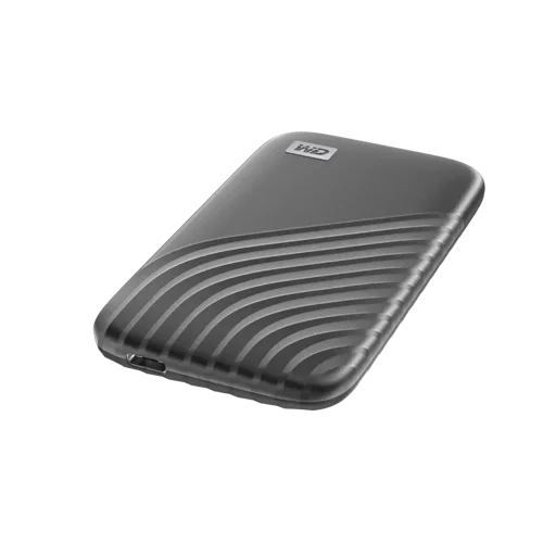 Western Digital My Passport 4TB USB-C Grey External Solid State Drive Solid State Drives 8WD10331214