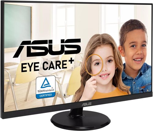 8AS10399891 | SMOOTH YOUR WORK & PLAYASUS VA27DQF Eye Care Gaming Monitor features 27-inch IPS panel with Full HD (1920 x 1080) resolution, providing 178° wide viewing angle panel and vivid image quality. With fast 100Hz refresh rate and Adaptive-Sync technology to eliminate screen tearing and choppy frame rates for the smoother-than-ever experience. It also features TÜV Rheinland-certified Flicker-free and Low Blue Light technologies to ensure a comfortable viewing experience.
