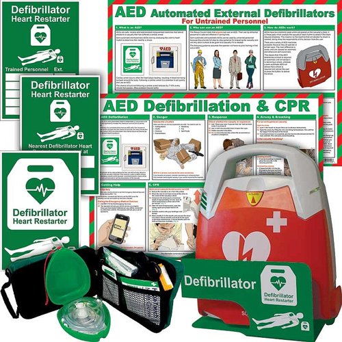 Schiller FRED PA-1 AED Defibrillator Bundle with Bracket - K3046