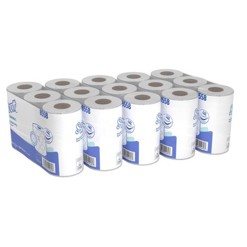 Scott Control Small Roll TT 3 Ply (pk30) 153203 Buy online at Office 5Star or contact us Tel 01594 810081 for assistance