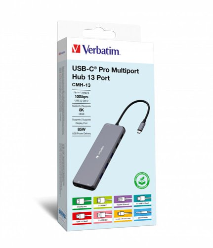 Verbatim CMH-13 USB Type-C USB 3.2 Gen 1 Aluminium 32153