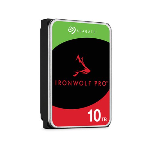 8SEST10000NT001 | IronWolf Pro is designed to deliver reliable and dependable performance in 24x7 intensive workload environments. It is engineered to perform in commercial and enterprise multi-bay, multiuser, multi-application NAS storage solutions.
