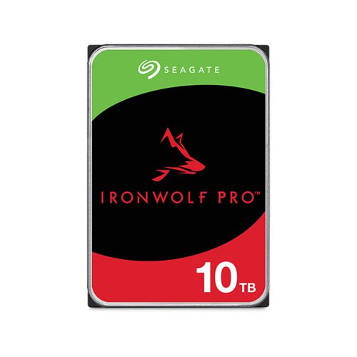 8SEST10000NT001 | IronWolf Pro is designed to deliver reliable and dependable performance in 24x7 intensive workload environments. It is engineered to perform in commercial and enterprise multi-bay, multiuser, multi-application NAS storage solutions.