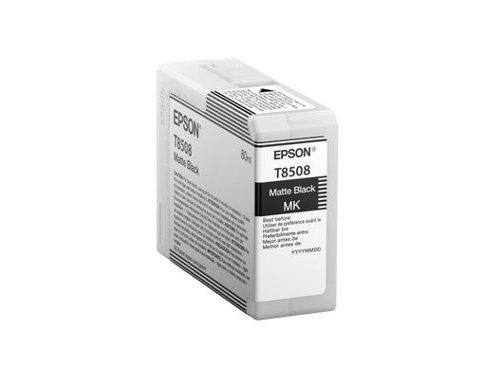 Epson T85080N Matte Black Ink Ultrachrome HD C13T85080N