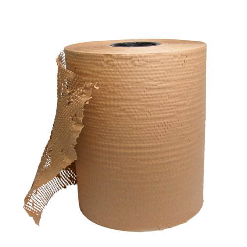 610319 Geami Brown Kraft Outer Paper Roll 508mmx250M FSC4 Pack 2