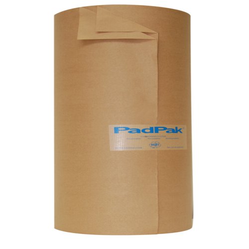 615130 | PadPak Senior (SR) is designed for scenarios where high volumes of heavy cushioning are required.PadPak protective packaging paper is a robust, highly shock absorbent cushioning packing material used to protect fragile products packed manually into boxes, crates and cartons.Multi-ply kraft paper is converted by the PadPak Senior cushioning converter and filling system to form a protective pad directly around items, such as computer monitors, radiators, automotive parts and alike. The converter forms the paper into a protective, shock-absorbing pad, using a patented folding and stitching process.The PadPak Senior is easy to operate, and requires minimal operator training.