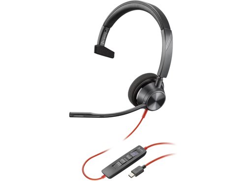 HP Poly Blackwire 3310 USB-C Wired Headset